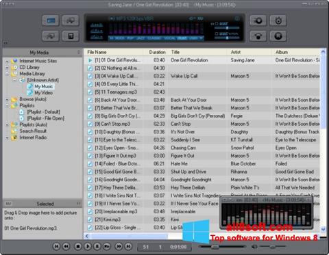 Στιγμιότυπο οθόνης JetAudio Windows 8