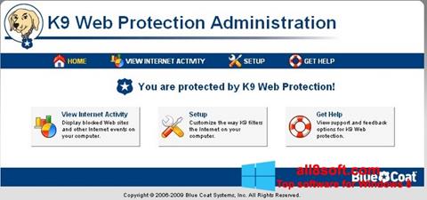 Στιγμιότυπο οθόνης K9 Web Protection Windows 8