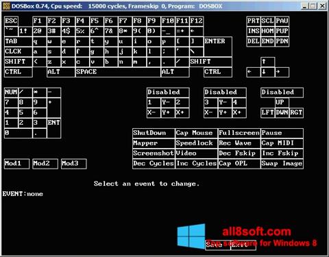Στιγμιότυπο οθόνης DOSBox Windows 8