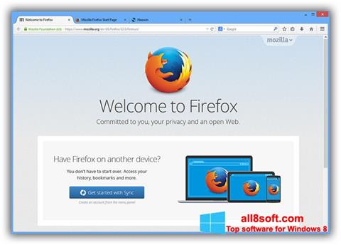 Στιγμιότυπο οθόνης Mozilla Firefox Offline Installer Windows 8