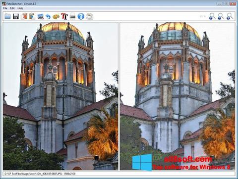 Στιγμιότυπο οθόνης FotoSketcher Windows 8