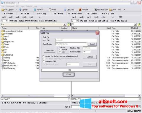 Στιγμιότυπο οθόνης File Master Windows 8