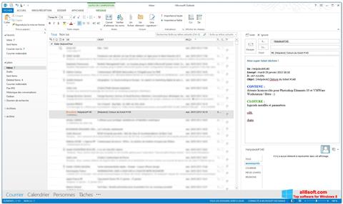 Στιγμιότυπο οθόνης Microsoft Outlook Windows 8