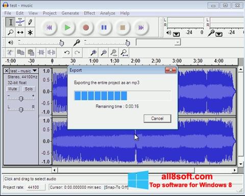 Στιγμιότυπο οθόνης Lame MP3 Encoder Windows 8