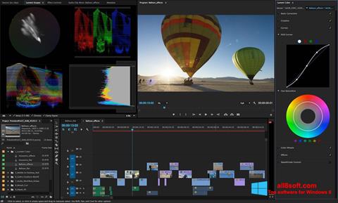 Στιγμιότυπο οθόνης Adobe Premiere Pro Windows 8