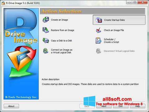 Στιγμιότυπο οθόνης R-Drive Image Windows 8