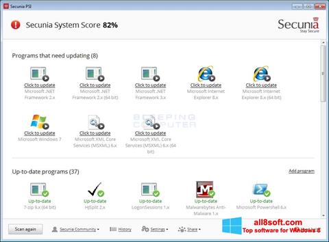 Στιγμιότυπο οθόνης Psi Windows 8