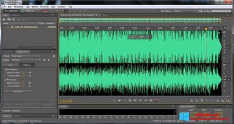 Στιγμιότυπο οθόνης Adobe Audition Windows 8