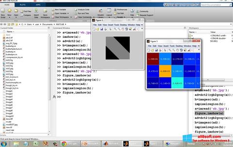 Στιγμιότυπο οθόνης MATLAB Windows 8
