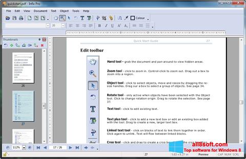 Στιγμιότυπο οθόνης Infix PDF Editor Windows 8