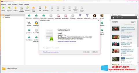 Στιγμιότυπο οθόνης DAEMON Tools Pro Windows 8