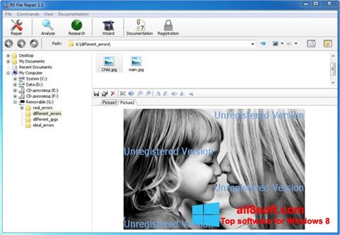 Στιγμιότυπο οθόνης File Repair Windows 8