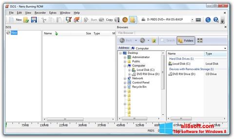 Στιγμιότυπο οθόνης Nero Burning ROM Windows 8