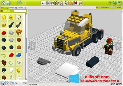 Στιγμιότυπο οθόνης LEGO Digital Designer Windows 8