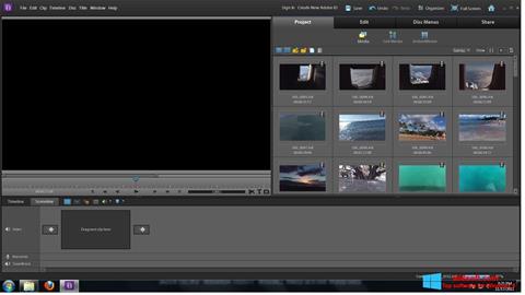 Στιγμιότυπο οθόνης Adobe Premiere Elements Windows 8