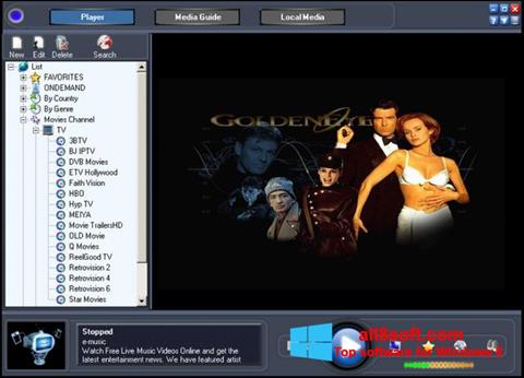 Στιγμιότυπο οθόνης Online TV Live Windows 8