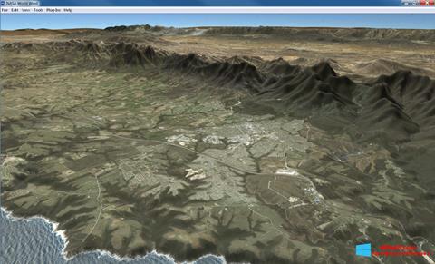Στιγμιότυπο οθόνης NASA World Wind Windows 8